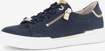 GABOR Sneakers laag in Blauw: voorkant