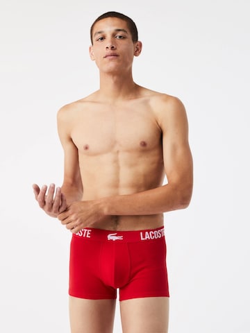 LACOSTE Boxershorts in Rood: voorkant