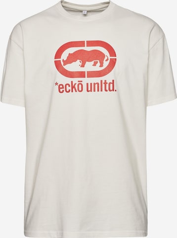 T-Shirt 'JohnRhino' Ecko Unlimited en beige : devant