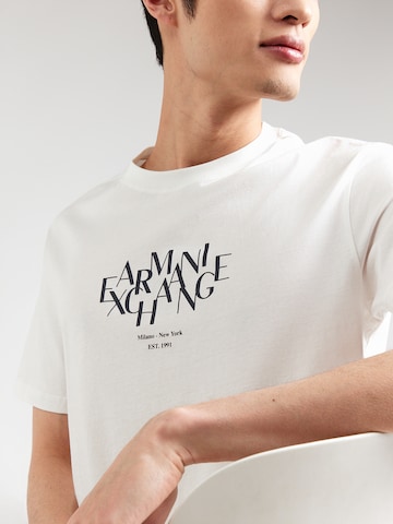 ARMANI EXCHANGE Bluser & t-shirts i hvid
