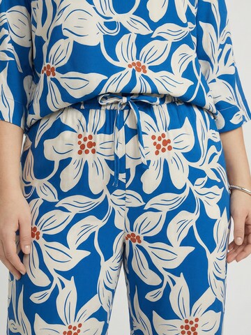 Guido Maria Kretschmer Curvy Широкий Штаны 'Rylie' в Синий