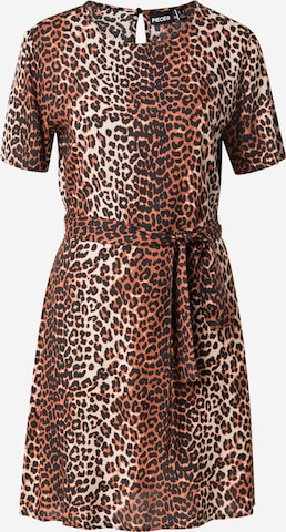 Robe 'PCNYA' PIECES en beige : devant