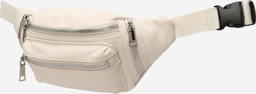 Seidenfelt Manufaktur Fanny Pack 'Sveg' in White: front