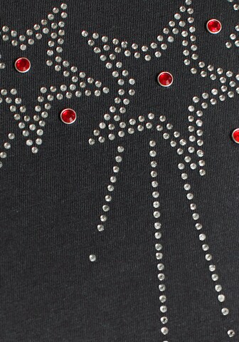 PLEASE T-Shirt in Schwarz
