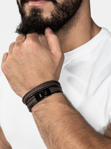 SERASAR Bracelet 'Wrap' in Brown