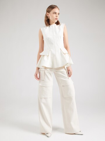 REMAIN - Top en blanco