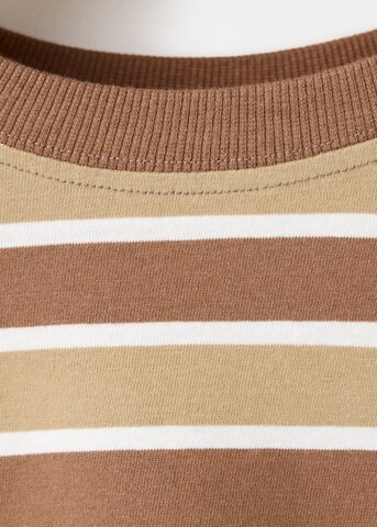 Tricou 'SCOFFEE' de la MANGO KIDS pe maro