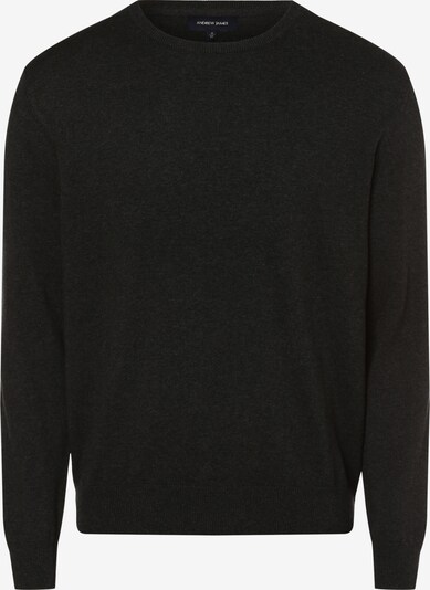 Andrew James Pullover in dunkelgrau, Produktansicht