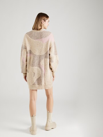 florence by mills exclusive for ABOUT YOU Knit dress 'S'mores' in Beige
