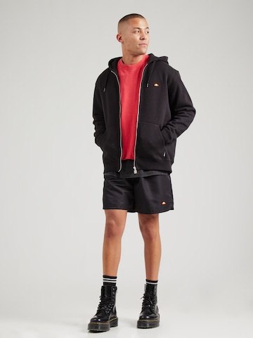 ELLESSE Кофта на молнии 'ISLINGTON' в Черный