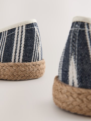 Espadrilles Next en bleu