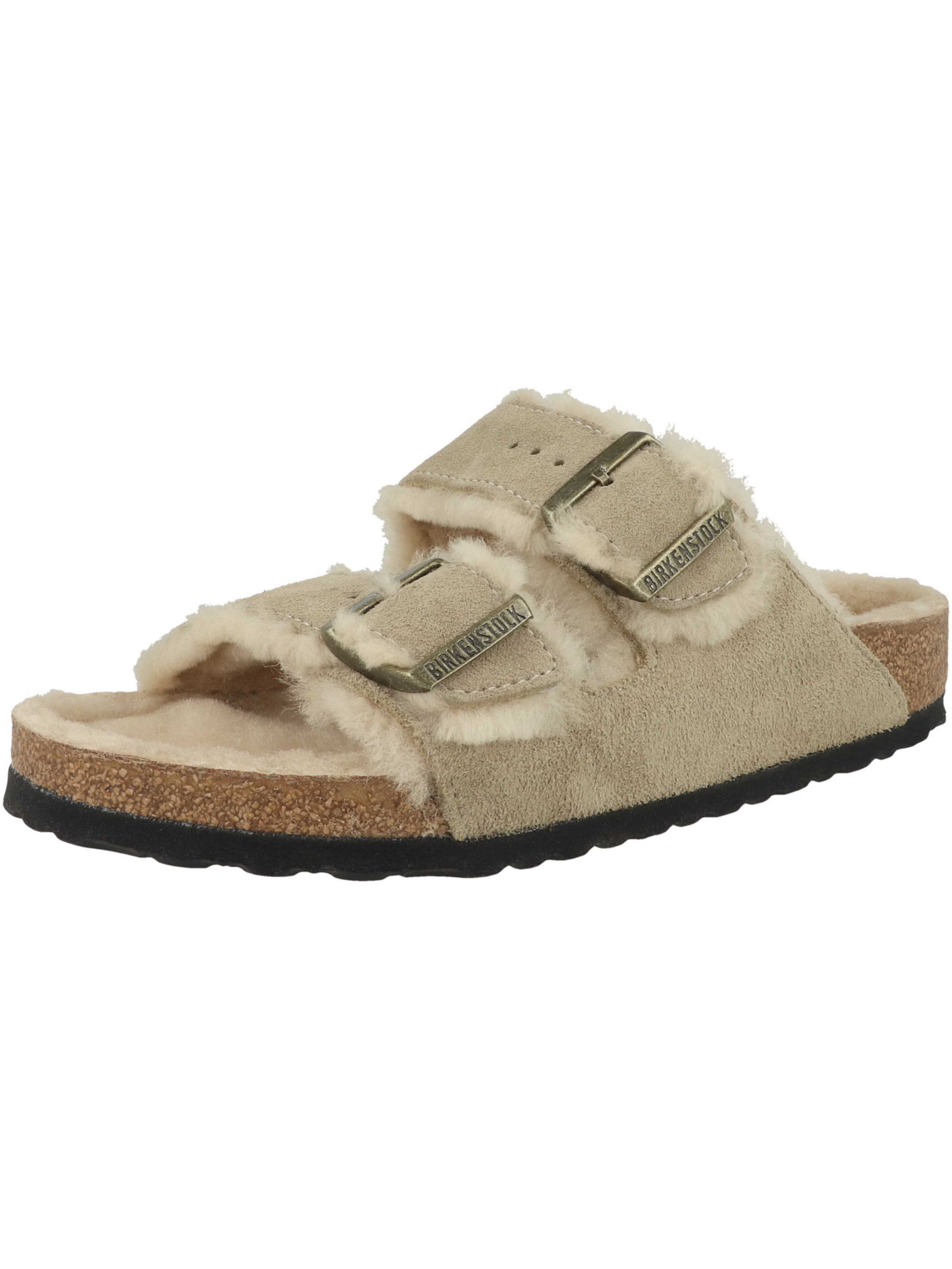 BIRKENSTOCK Mule ' Arizona ' in Beige: front