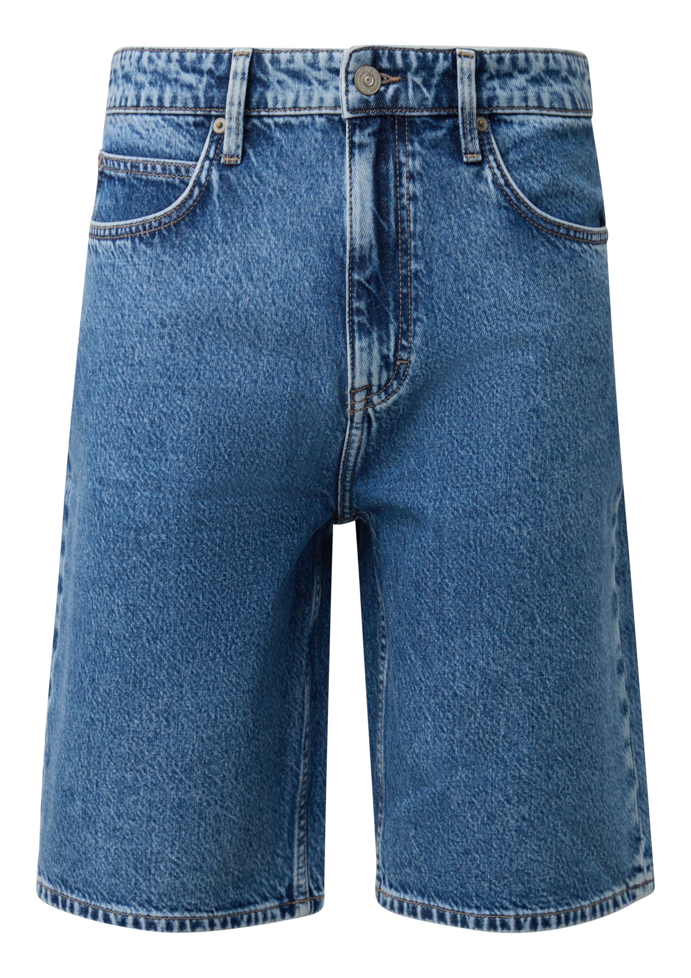 Regular Jean QS en bleu : devant