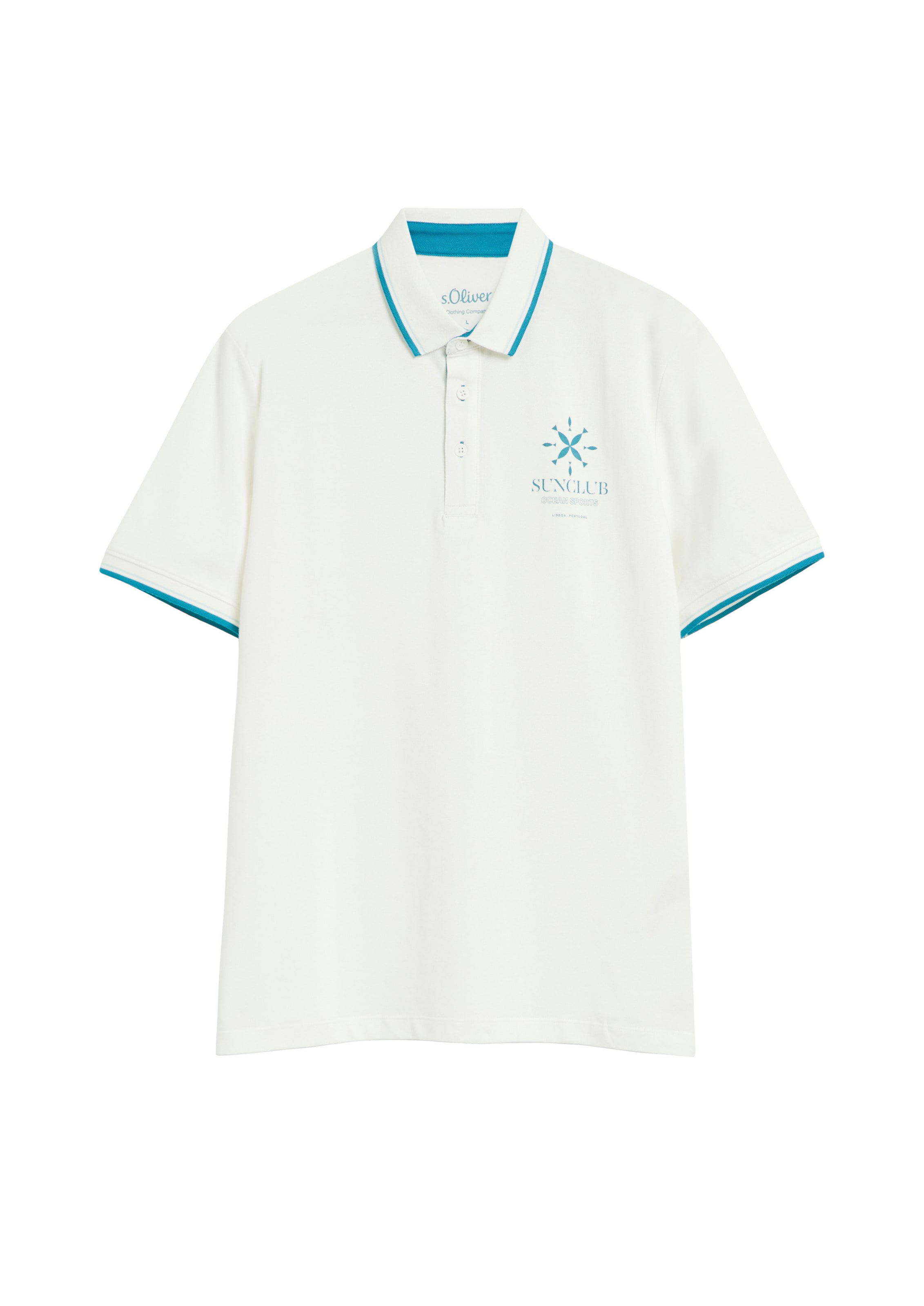T-Shirt s.Oliver en blanc : devant