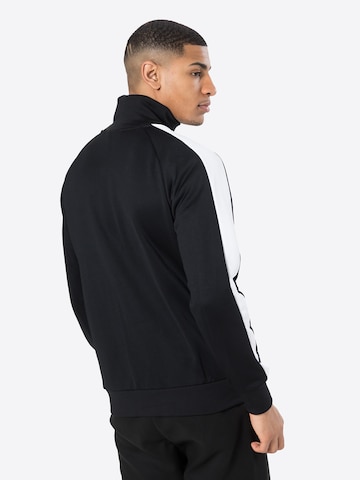 PUMA Zip-Up Hoodie 'Iconic T7' in Black