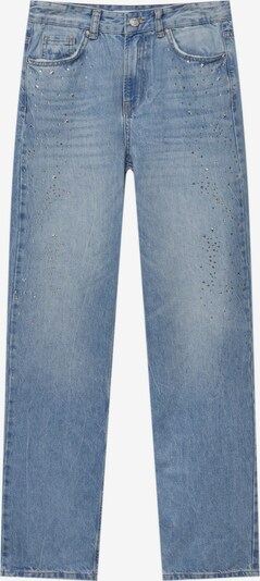 Pull&Bear Jeans i blå denim / silver, Produktvy