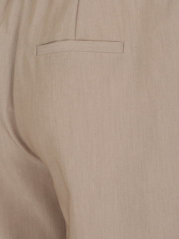 Coupe slim Pantalon 'PCBOSELLA' Pieces Petite en beige