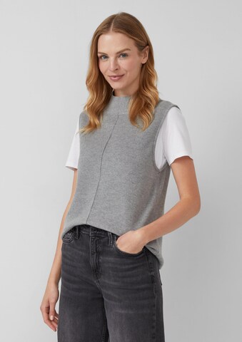 s.Oliver Sweater in Grey: front