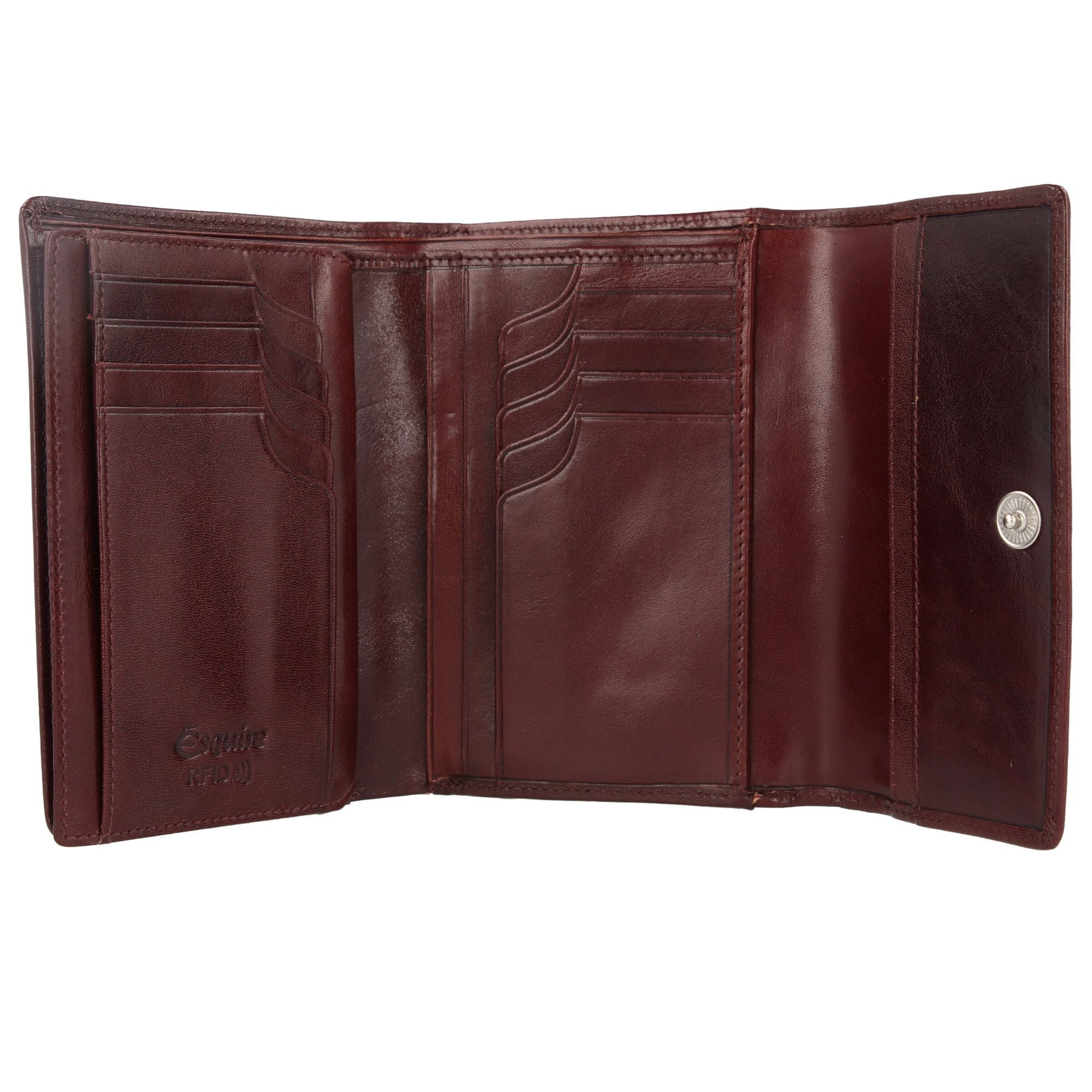 Portamonete 'Toscana' di Esquire in marrone