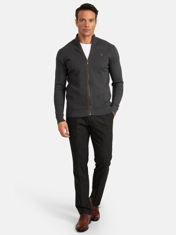 Jacey Quinn Knit cardigan in Grey