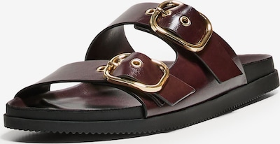 Bershka Pantofle - burgundská červeň, Produkt