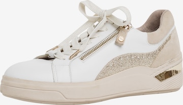 Tamaris Pure Relax Sneakers laag in Wit: voorkant