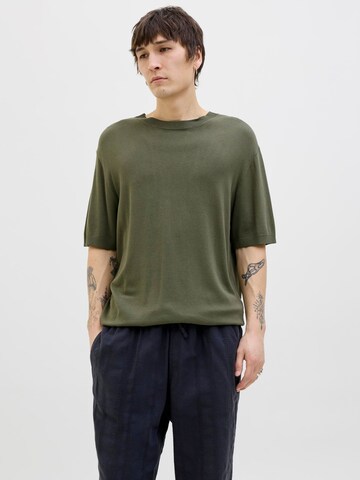 JACK & JONES Πουλόβερ 'JPRCCWilliam' σε πράσινο: μπροστά