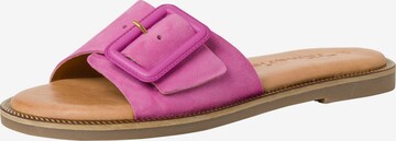 TAMARIS Mules in Pink: front