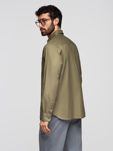 Ombre Regular fit Button Up Shirt in Green