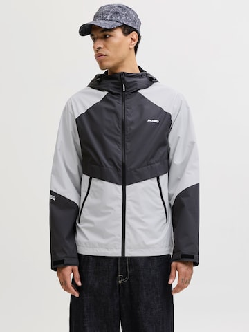Veste mi-saison 'JCOCLUB' JACK & JONES en gris : devant