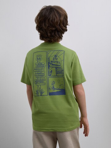 Scalpers Shirt 'Motel' in Green