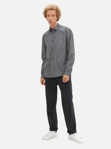 TOM TAILOR DENIM - Ajuste regular Camisa en gris