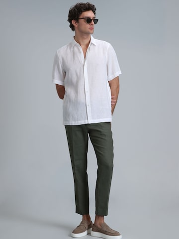 Lufian Slim fit Chino trousers 'KARL' in Green