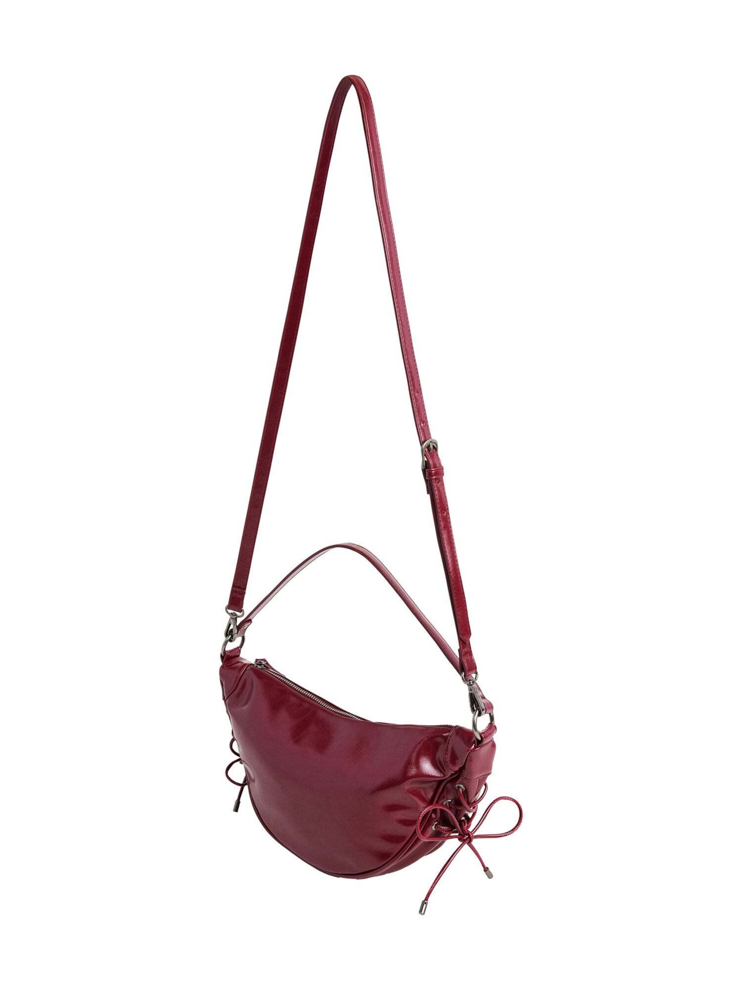Borsa a spalla 'Hannah Lace' di Pepe Jeans in rosso
