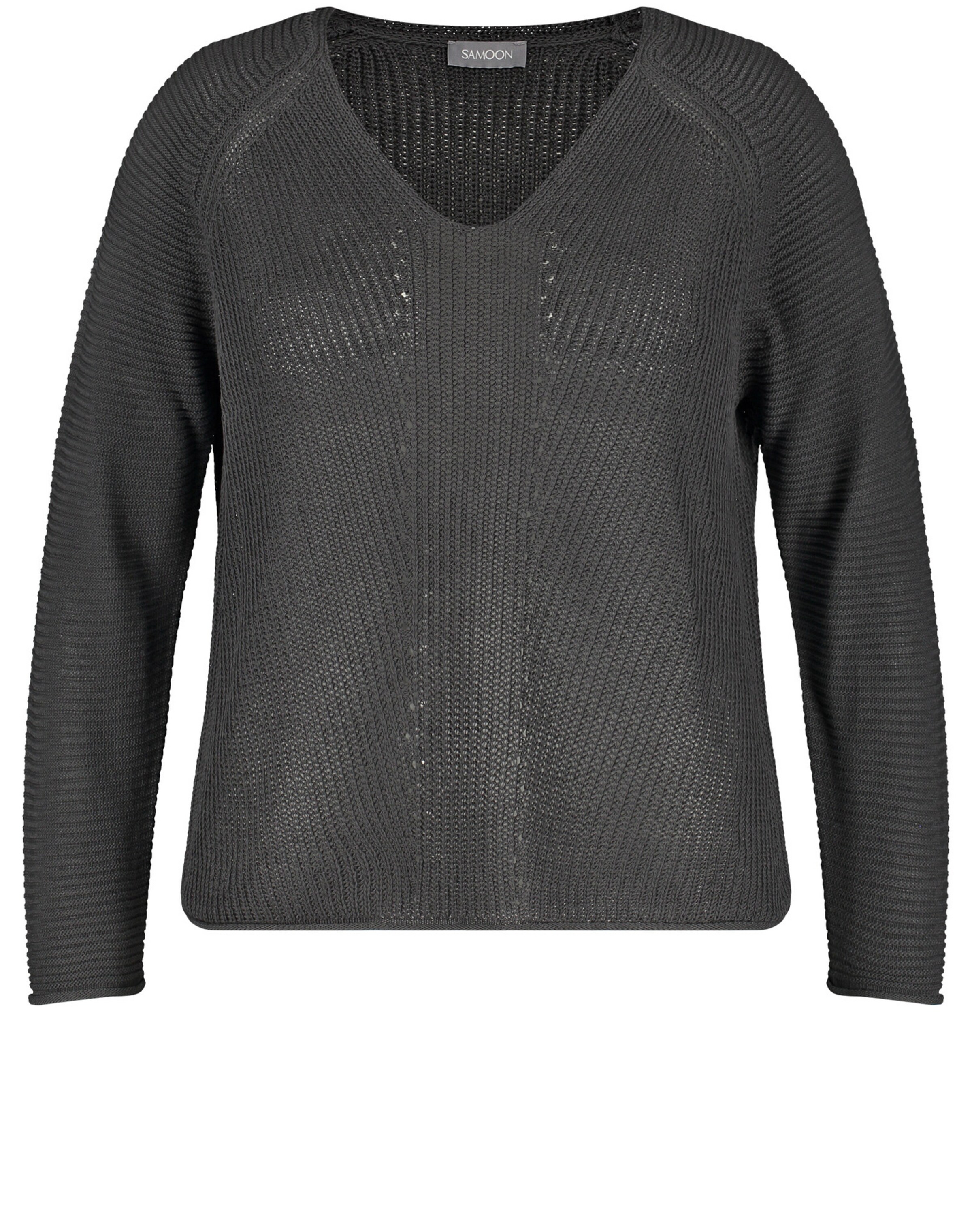 Frauen Pullover & Strick SAMOON Pullover in Rauchgrau - MU96704 Frauen Pullover & Strick SAMOON Pullover in Rauchgrau - MU96704