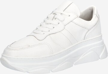 PS Poelman Sneakers low 'JANA' i hvit: forside