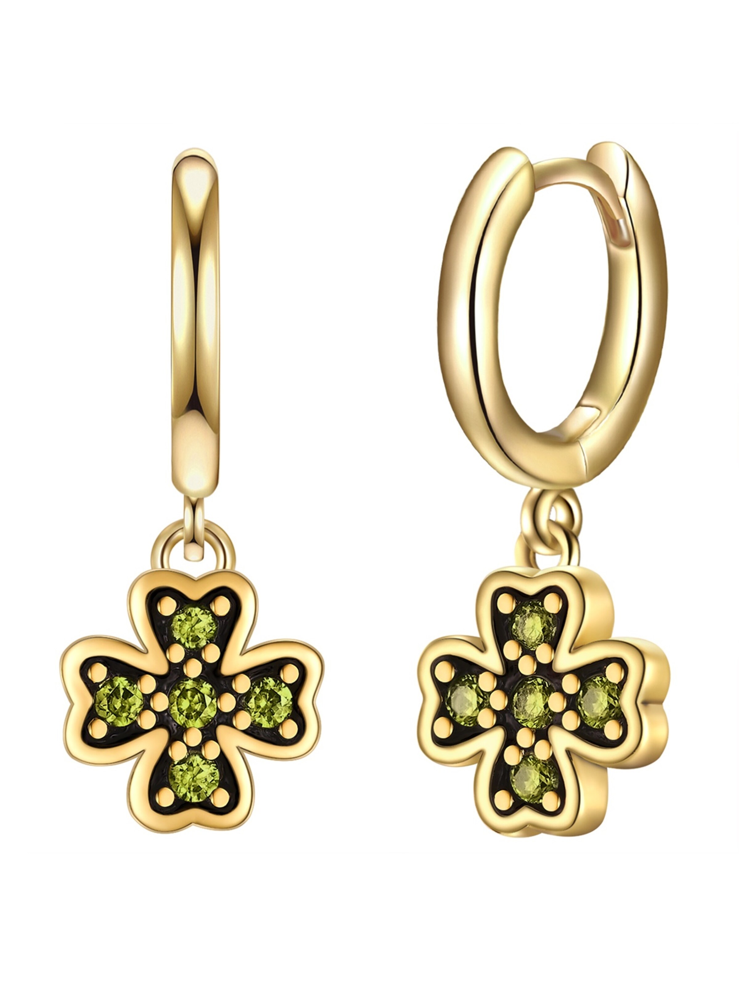 Glanzstücke München Ohrringe in Gold: Vorderseite