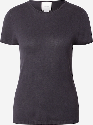 melns Calvin Klein Džemperis: no priekšpuses