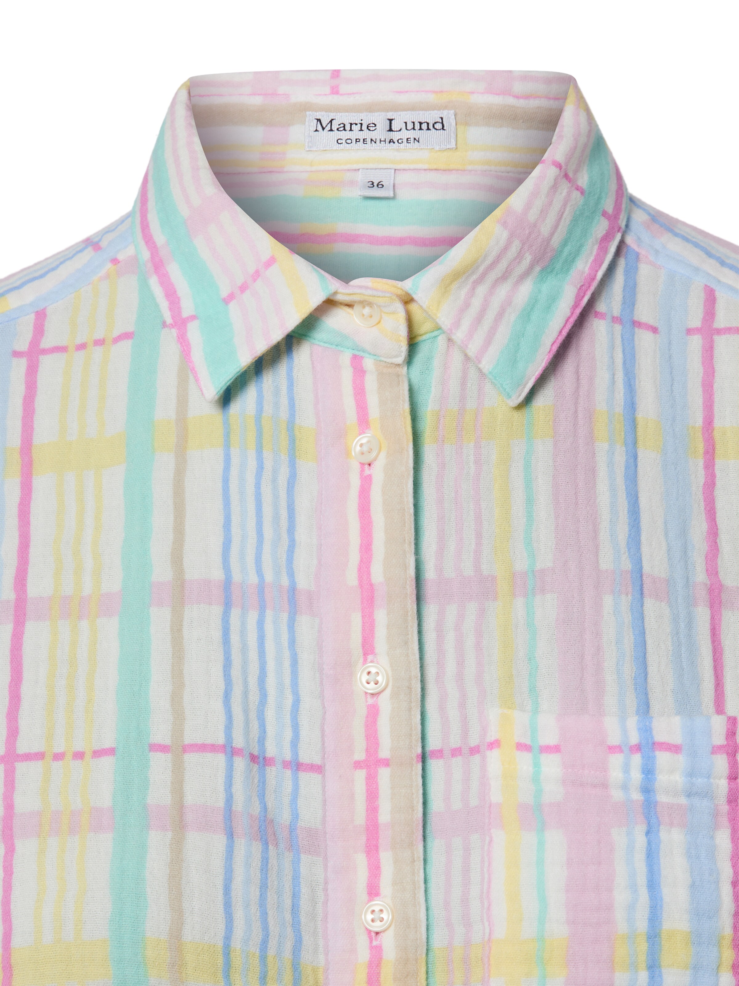 Chemisier Marie Lund en blanc