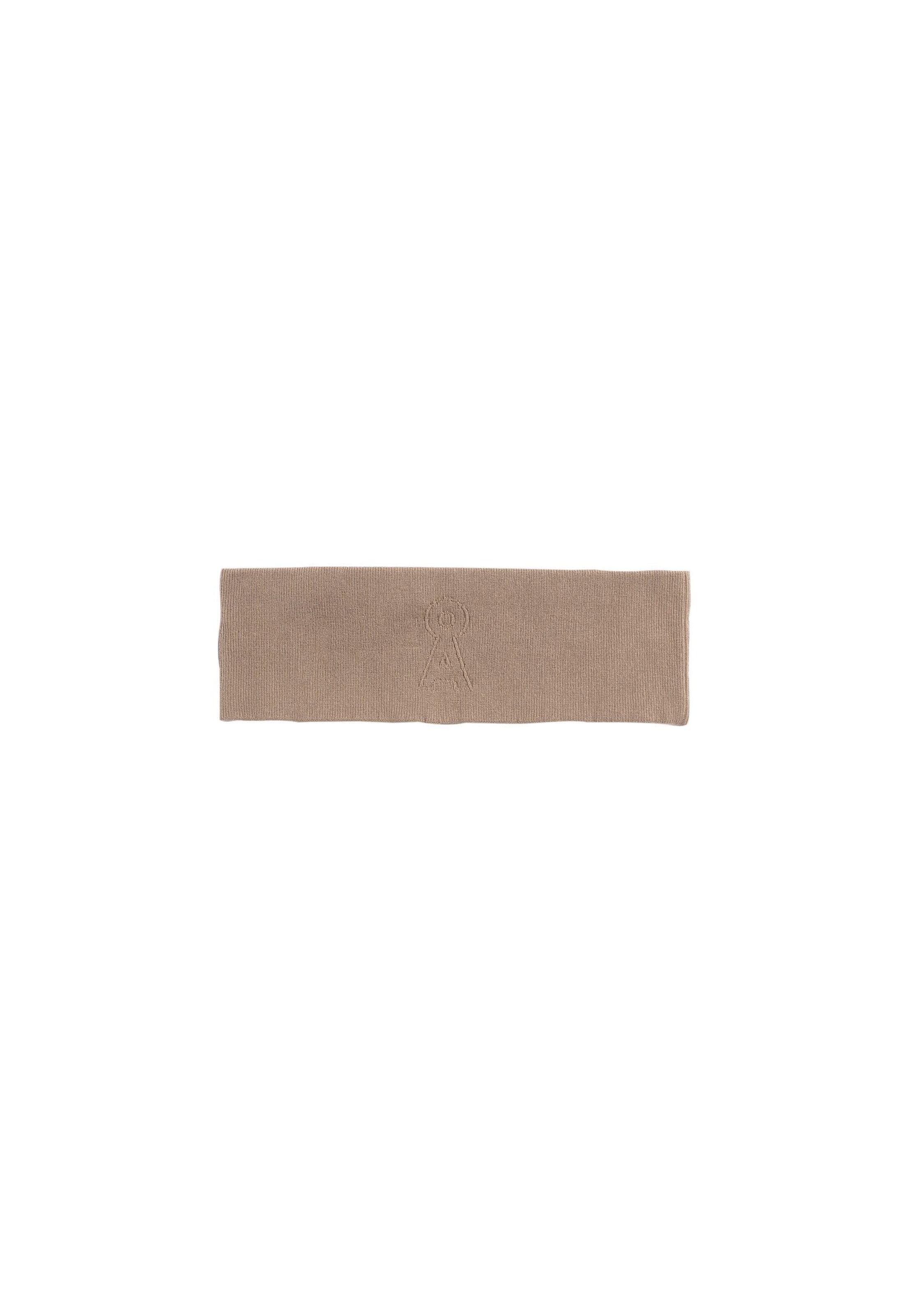 ARMEDANGELS Sporthoofdband in Beige: voorkant
