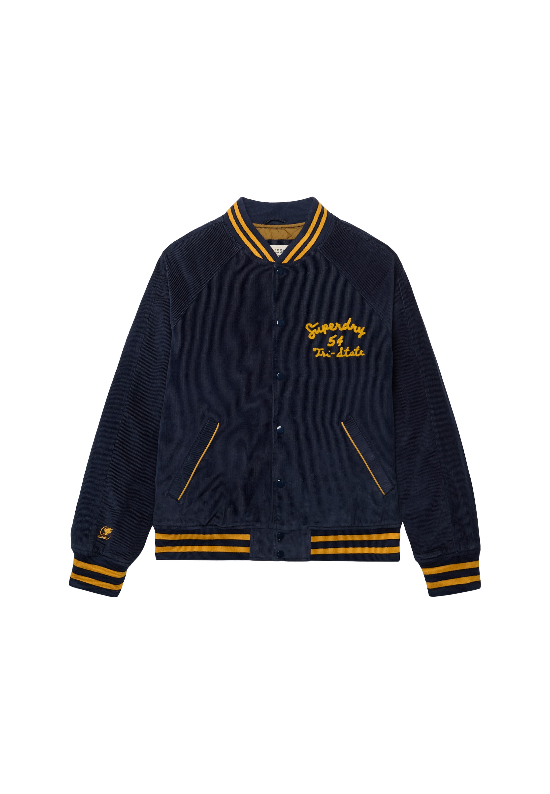 Superdry & Co Between-season jacket 'VARSITY' in Blue: front