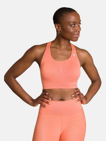 Soutien-gorge de sport 'Beverly' OCEANSAPART en orange : devant