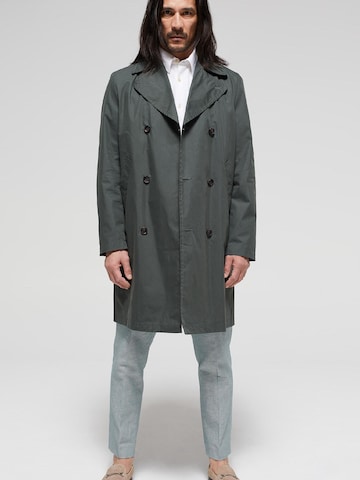 Manteau mi-saison WE Fashion en vert : devant