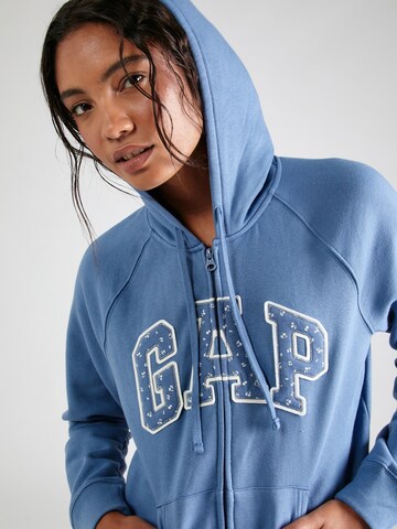 GAP Кофта на молнии в Синий