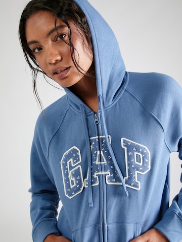 GAP Zip-Up Hoodie in Blue