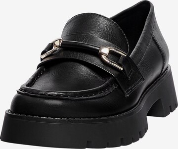 Pull&Bear Slipper in Schwarz: predná strana