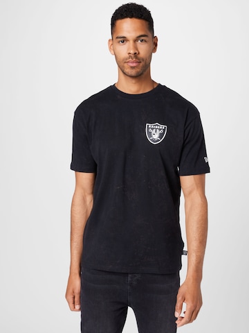 NEW ERA T-Shirt 'Las Vegas Raiders' in Schwarz: predná strana