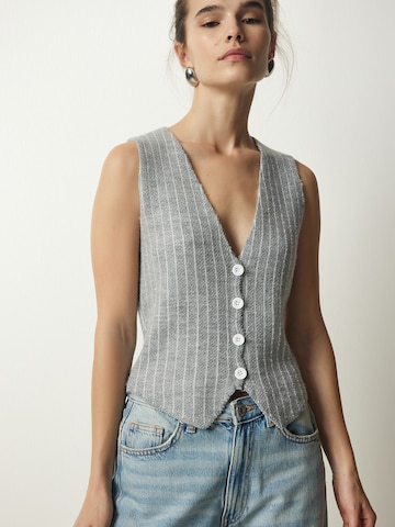 Happiness İstanbul Πλεκτό γιλέκο σε γκρι