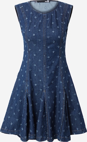 Robe 'VESTITO' Love Moschino en bleu : devant