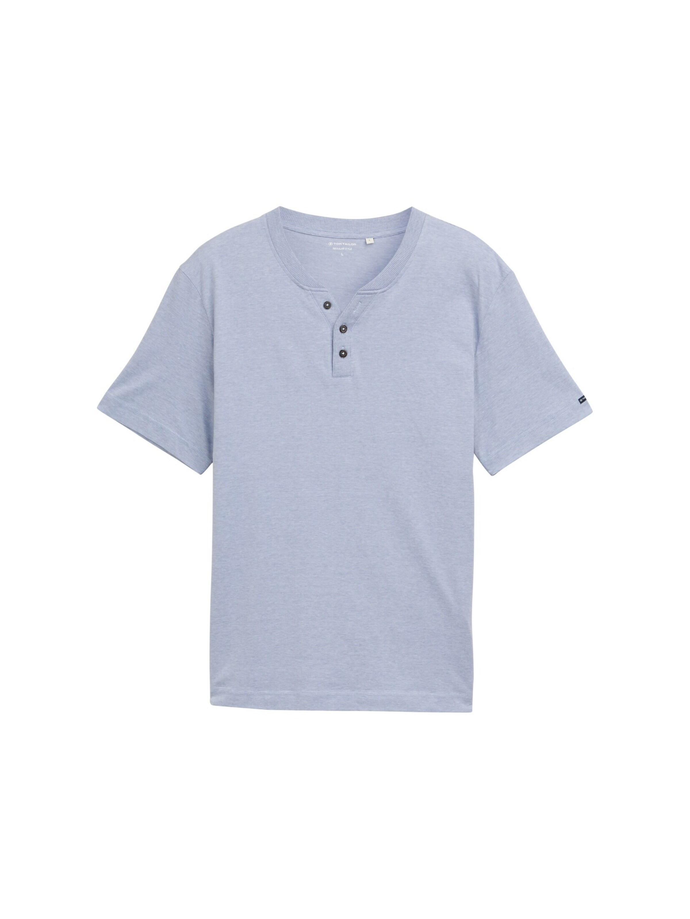 TOM TAILOR Shirt in Blauw: voorkant